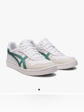 ASICS Japan S Court Low Profile Lifestyle White/ Sage Sneaker women’s 10